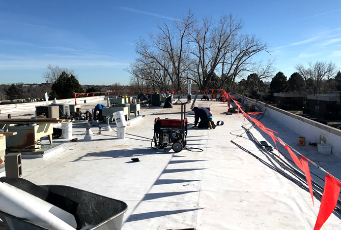Commercial Roof Installation in Denver
