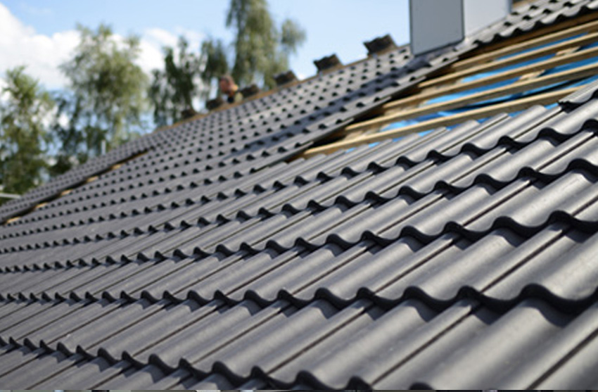 Ceramic Tile Roofing installation in Denver