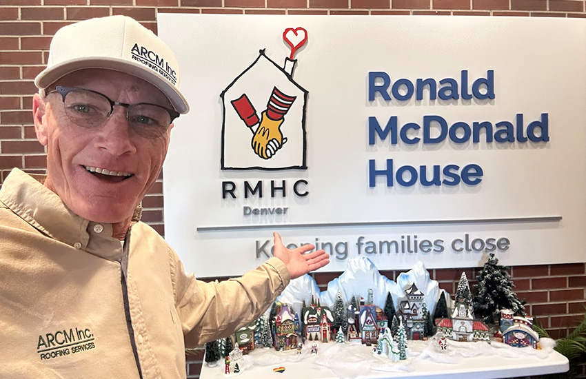 ARCM Roofing giving back to Denver community