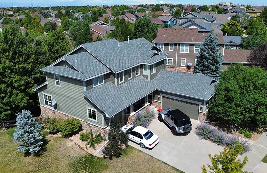 Roof Installation in Progress in Denver Metro, Colorado - ARCM Roofing