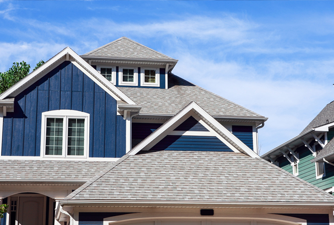 ARCM Roofing installation crew at work